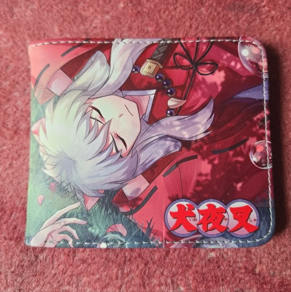 New Inyuasha Anime Manga Leather Wallet